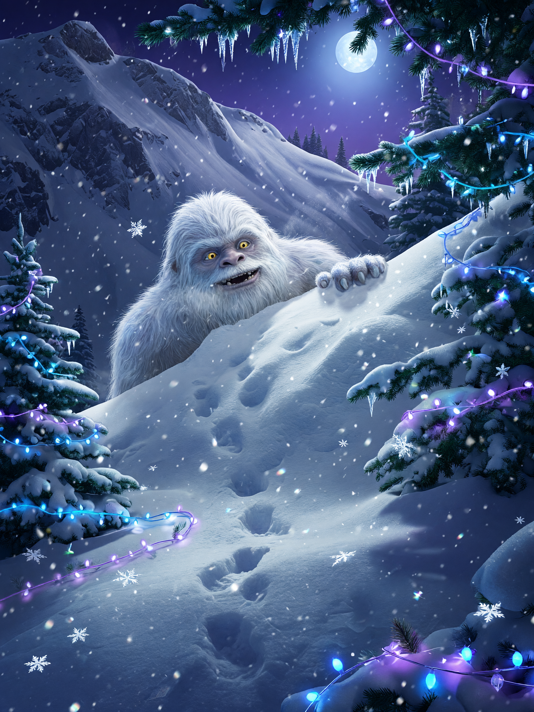 Yeti's Snowdrift game art