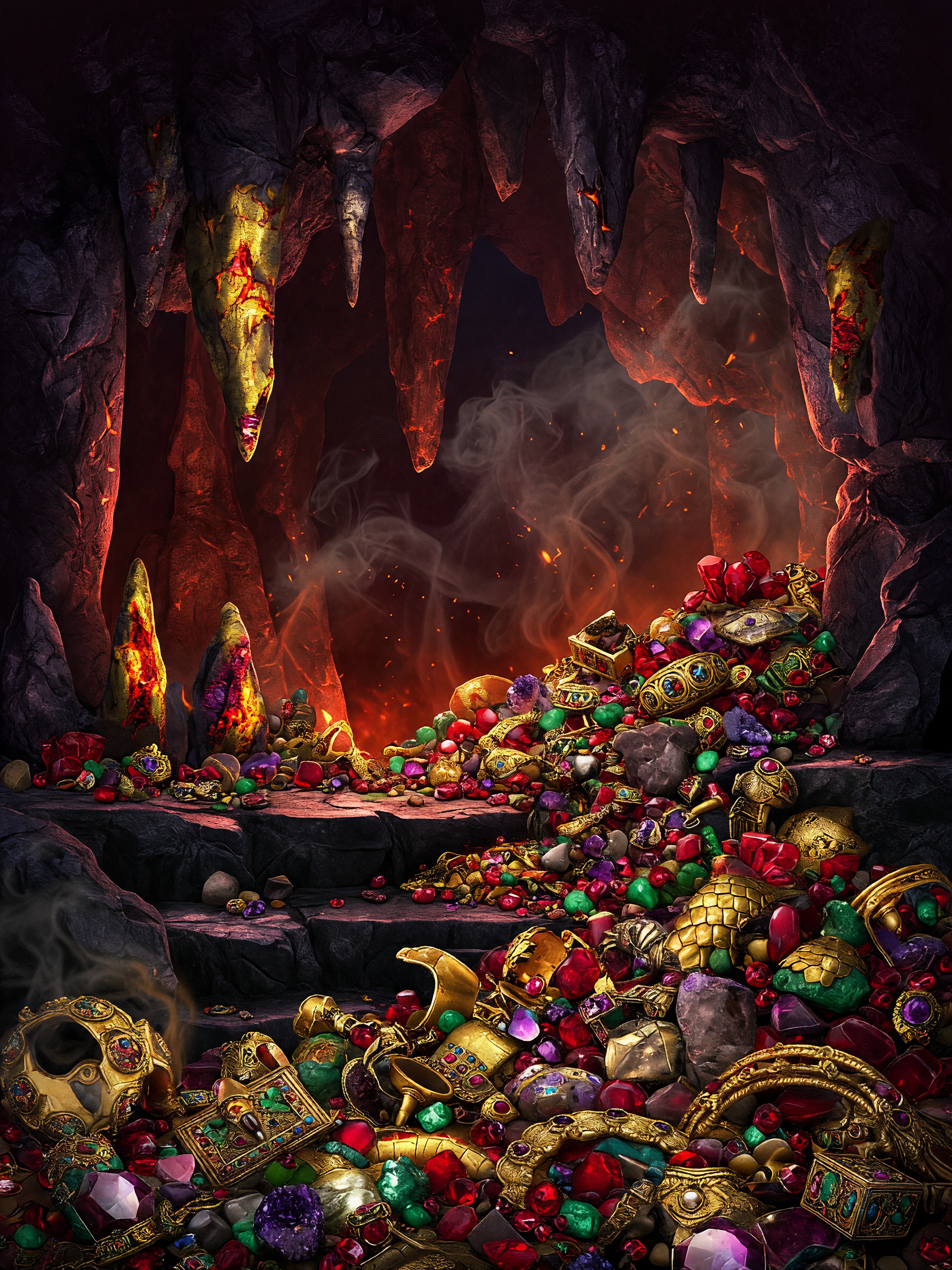 Dragon's Hoard Deep game art
